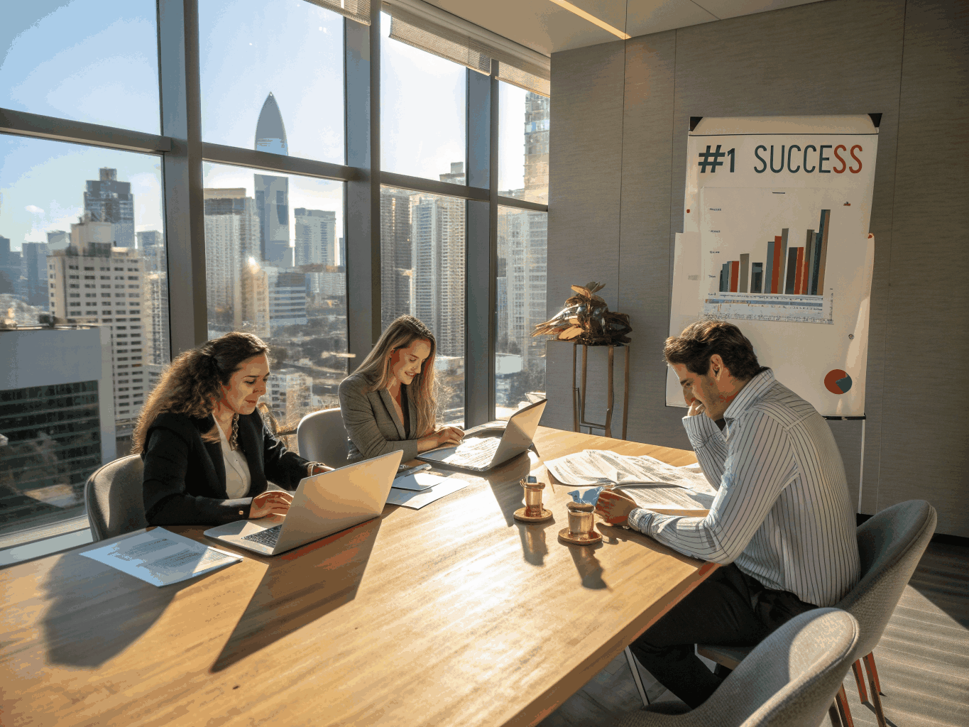 Commercial trust building and deal velocity analytics