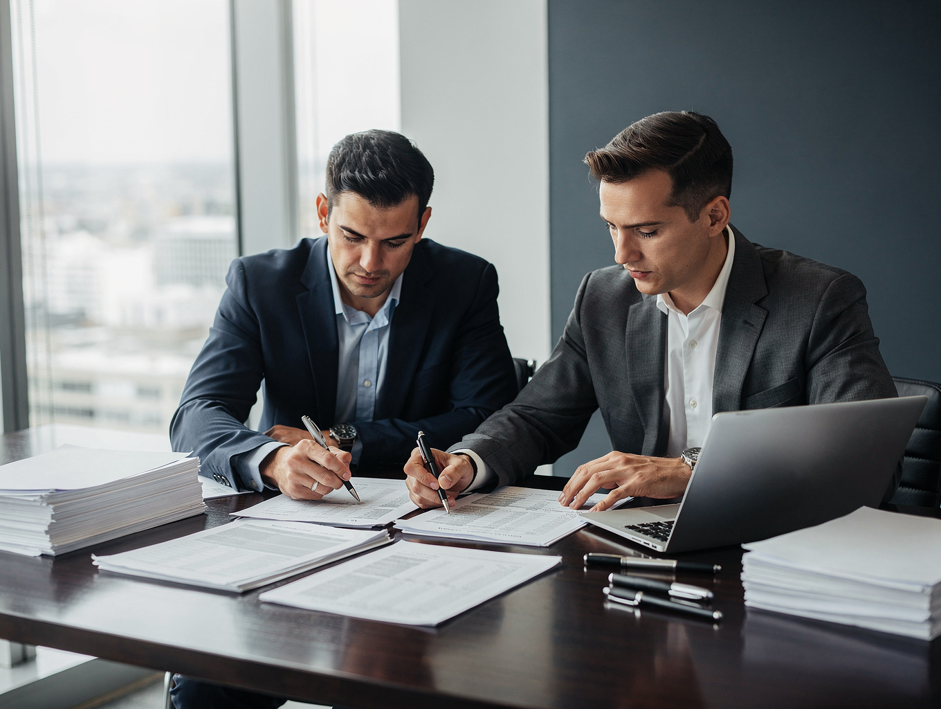 Transaction advisors conducting security diligence and risk assessment