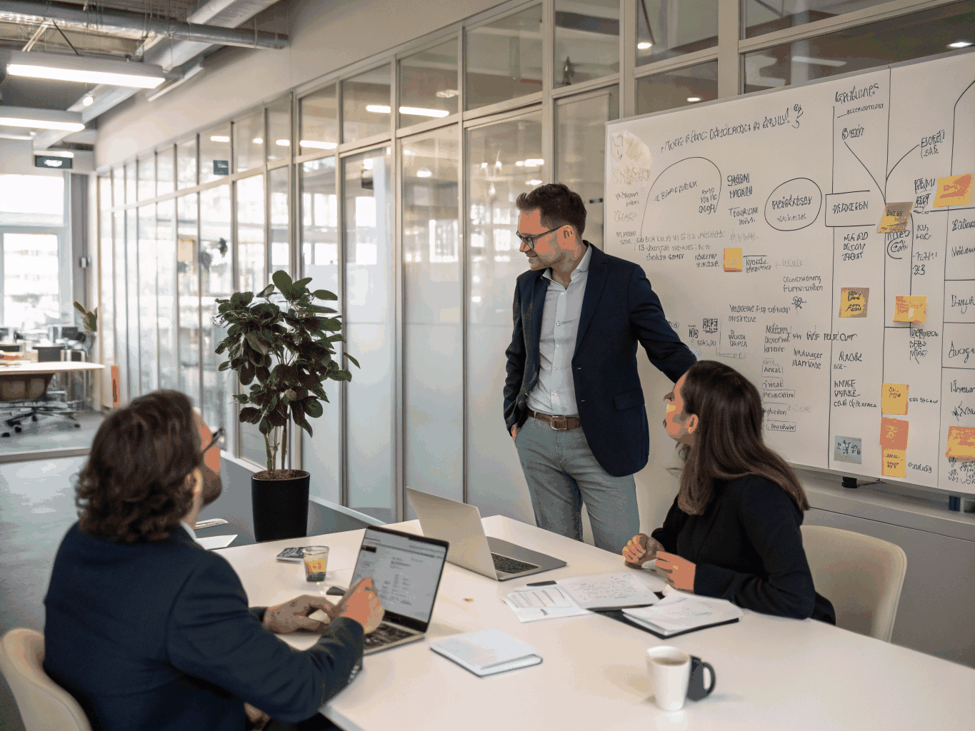 Structured governance operating model and technical accountability dashboard